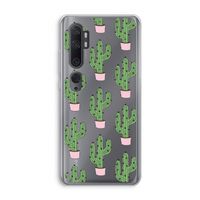 Cactus Lover: Xiaomi Mi Note 10 Transparant Hoesje