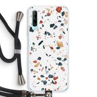 Terrazzo N°4: Huawei P Smart Pro Transparant Hoesje met koord