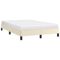 Bedframe zonder matras 120x190 cm kunstleer crme