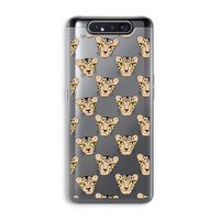 Tijger: Samsung Galaxy A80 Transparant Hoesje