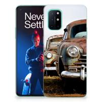 OnePlus 8T | Siliconen hoesje | met foto Vintage Auto