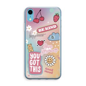Positivity: iPhone XR Transparant Hoesje