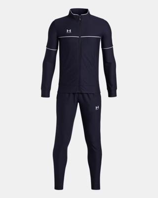 Under Armour Challenger Trainingspak Kids Donkerblauw - Maat 152 - Kleur: Donkerblauw | Soccerfanshop