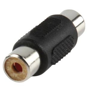 Valueline AC-065 kabeladapter/verloopstukje RCA Zwart