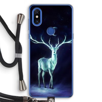 Nightbringer: Xiaomi Mi Mix 3 Transparant Hoesje met koord