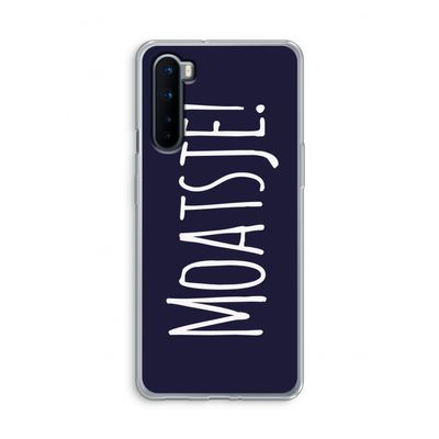 Moatsje!: OnePlus Nord Transparant Hoesje