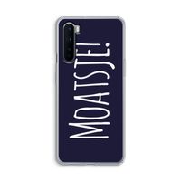 Moatsje!: OnePlus Nord Transparant Hoesje