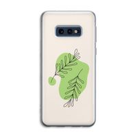 Beleaf in you: Samsung Galaxy S10e Transparant Hoesje
