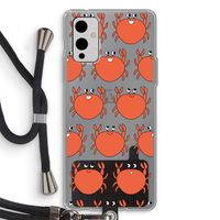 Krab: OnePlus 9 Transparant Hoesje met koord