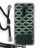 Moroccan tiles: Xiaomi Redmi 9 Transparant Hoesje met koord