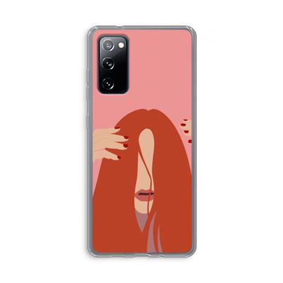 Woke up like this: Samsung Galaxy S20 FE / S20 FE 5G Transparant Hoesje