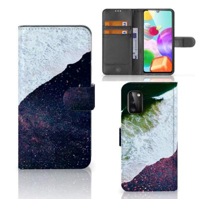 Samsung Galaxy A41 | Book Case | Sea in Space