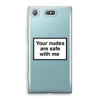 Safe with me: Sony Xperia XZ1 Compact Transparant Hoesje
