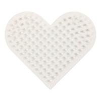 Creativ Company Nabbi biobeads grondplaat klein hart 7x8,5cm