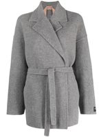 Nº21 Jas met gekerfde revers - Grijs - thumbnail
