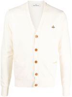 Vivienne Westwood cardigan boutonné en laine - Tons neutres