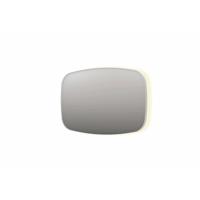 Spiegel INK SP30 120x4x80 cm incl. Indirect LED-Verlichting Rondom en Spiegelverwarming Mat Wit