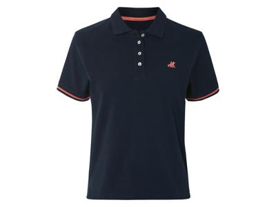 esmara Dames poloshirt, met geborduurd logo (Marineblauw, XS (32/34))