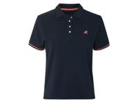 esmara Dames poloshirt, met geborduurd logo (Marineblauw, M (40/42))