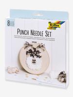 Set Punch Needle FOLIA, 8 stuks beige