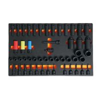 Beta MV128 Soepele voorgevormde kunststof inzetbakken M128 leeg - 024510128 024510128