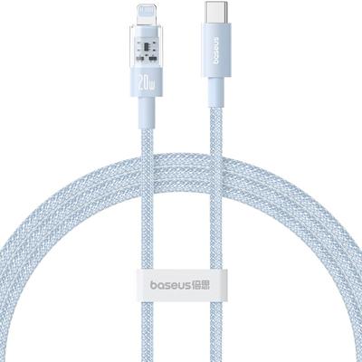 Baseus Gem USB-C - Lightning PD 20W - kabel voor het opladen en synchroniseren van Apple-apparaten, 1m (blauw)