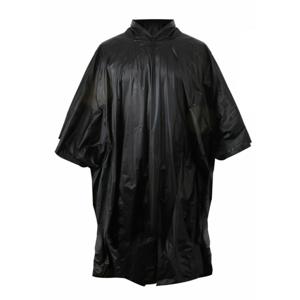 Regenponcho zwart voor volwassenen