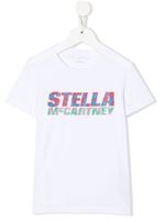 Stella McCartney Kids t-shirt à logo imprimé - Blanc