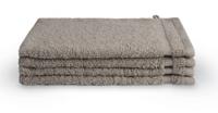 Byrklund washand bath basics taupe set van 4