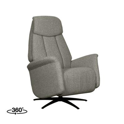 LABEL51 Fauteuil Oslo - Truffel grijs - Boucle - One Size