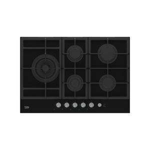 Beko HILL 75235 S kookplaat Zwart Ingebouwd 75 cm Gaskookplaat 5 zone(s)