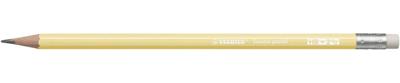 STABILO Swano pastel potlood, HB, met gom, geel