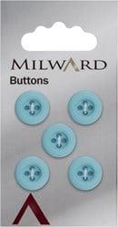 Milward Knoop Mat met Opstaande Rand Blauw 12mm (5 stuks)