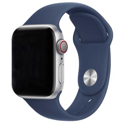 Apple Watch Sport Band - Denim Blauw - 38, 40, 41 & 42mm - ML