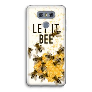 Let it bee: LG G6 Transparant Hoesje