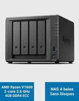 Storage Server (NAS) - Synology - 4 Bays - Ryzen R1600 Dual -Core