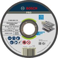 Bosch Accessories 2608600215 2608600215 Doorslijpschijf recht 115 mm 1 stuk(s) Staal