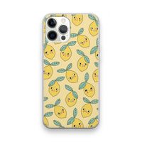 Citroenen: iPhone 12 Pro Max Transparant Hoesje