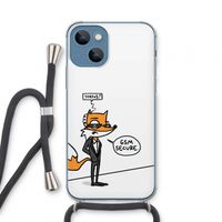 GSM secure: iPhone 13 mini Transparant Hoesje met koord