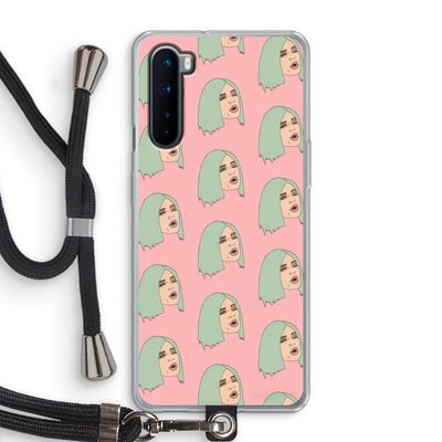 King Kylie: OnePlus Nord Transparant Hoesje met koord