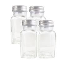 Peper en zout vaatje - 6x stuks - set - 4 x 9 cm - Peper en zout stel - Tafelvaatjes voor kruiden