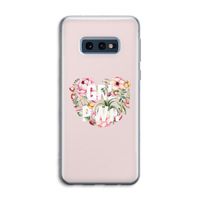GRL PWR Flower: Samsung Galaxy S10e Transparant Hoesje