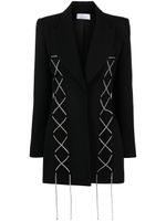 Giuseppe Di Morabito blazer oversize à ornements - Noir