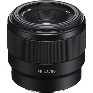 Sony FE 50mm F1.8 SLR Zwart