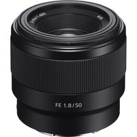 Sony FE 50mm F1.8 SLR Zwart - thumbnail