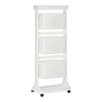 Groentetrolley Kinvara TP-749 Wit Polypropyleen Plastic 33 x 112 x 41 cm Groentetrolley Kinvara TP-749 Wit Polypropyleen Plastic 33 x 112 x 41 cm