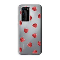 Framboosjes: Huawei P40 Pro Transparant Hoesje