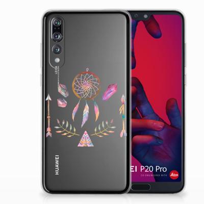 Huawei P20 Pro Telefoonhoesje met Naam Boho Dreamcatcher