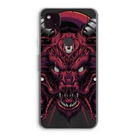 Hell Hound and Serpents: Google Pixel 4a 5G Transparant Hoesje