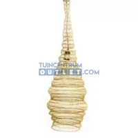 Hanglamp E27 Cruz L messing